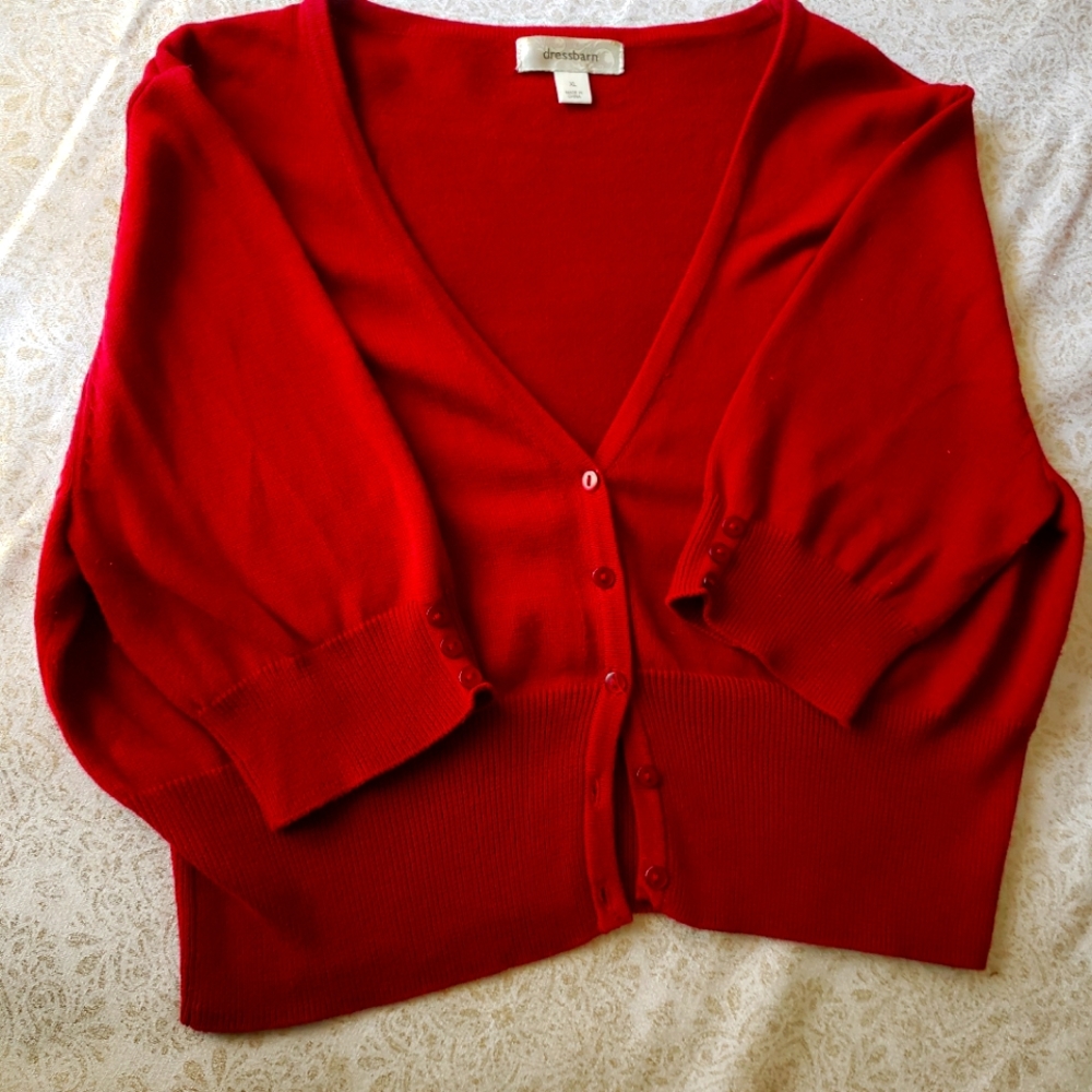 Burgundy Light Sweater Shrug